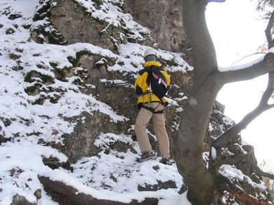 H&ouml;hengl&uuml;cksteig im Winter